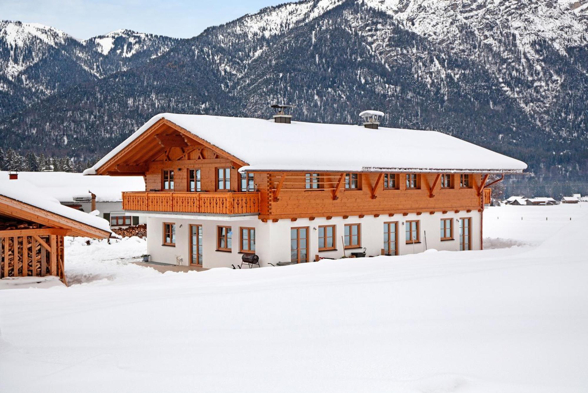 Ferienwohnung Alpenveilchen Grainau Exterior foto