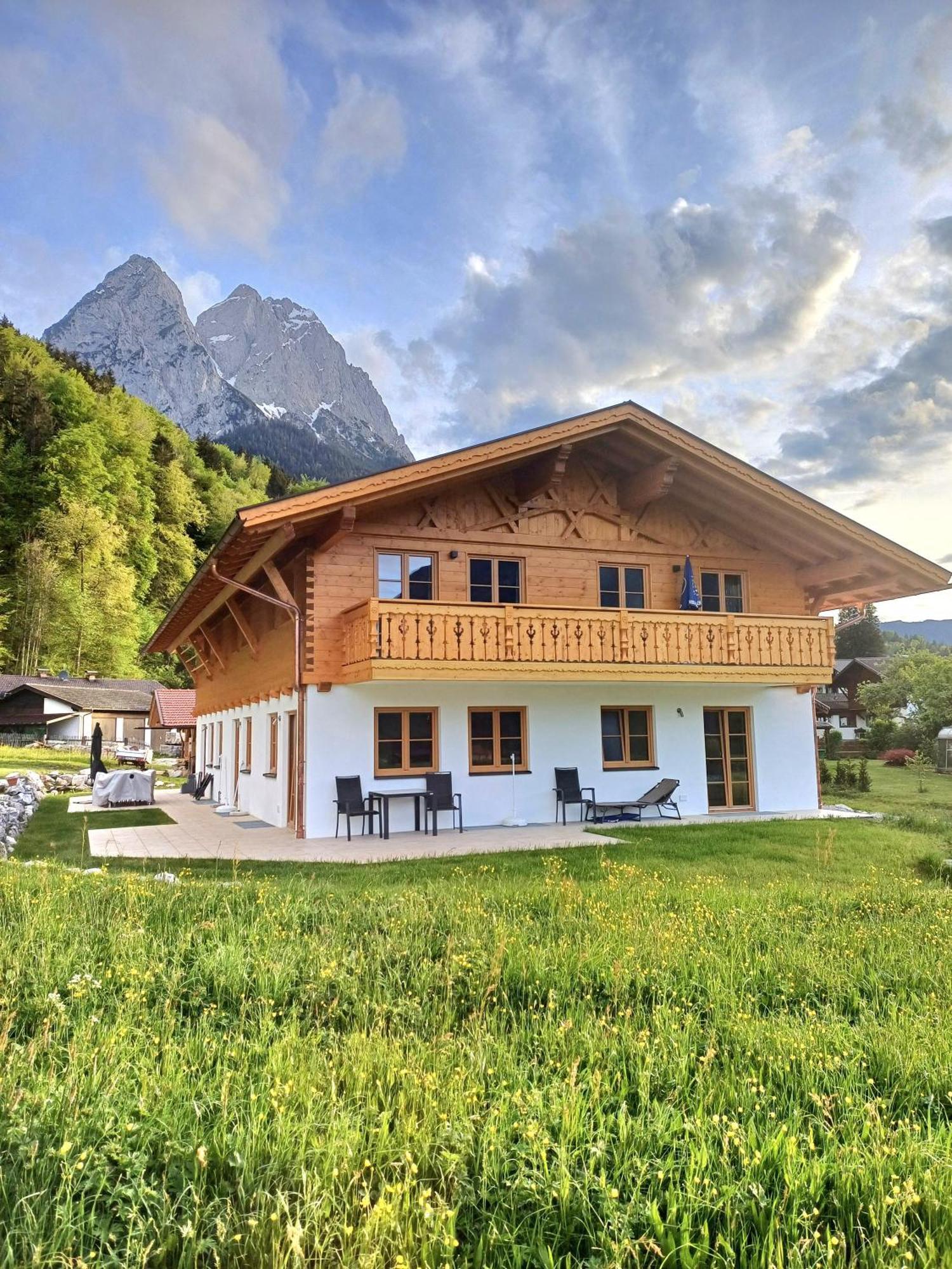 Ferienwohnung Alpenveilchen Grainau Exterior foto